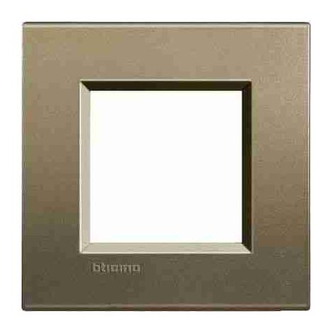 BTILNA4802SQ Plaque carrée Livinglight à 2 modules