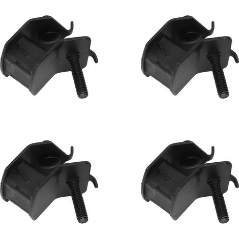 Lot de 4 patins amortisseurs pour pieds de générateur diesel (168 °F/170 °F, 2 kW-3 kW) - Accessoires pour pieds de générateur