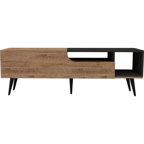 Mobili TV, tavolo TV, credenza bassa Stand Atlantic Pino Antracite (1/5)