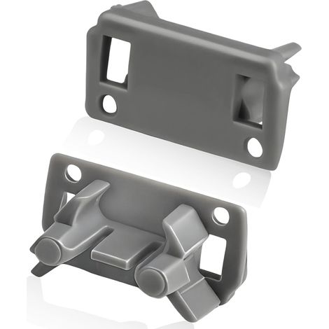 4PCS,Geschirrspüler-Korbankstopper,passend für Geschirrspüler von Whirlpool,KitchenAid und Kenmore,Ersatzteil für die hintere Anschlagschiene des oberen Geschirrkorbs,W10195622,WPW10195622,PS11750071 (1/5)