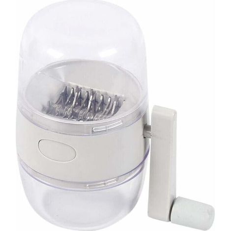 Broyeur à noix manuel, hachoir à noix avec base antidérapante, broyeur de fruits secs multifonctionnel, broyeur de cacahuètes, outils de cuisine pour noix de sésame (1/4)