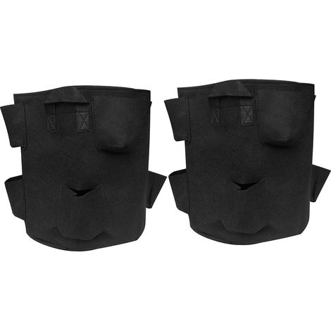 Sacs de culture pour fraisiers de 10 gallons, sac de plantation pour l'extérieur et l'intérieur, sac de culture pour fraisiers verdoyants, Floride (1/5)