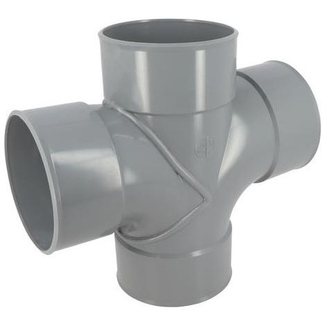 PVC-Kreuz 87° 30 (90°) Weiblich/Weiblich - 125