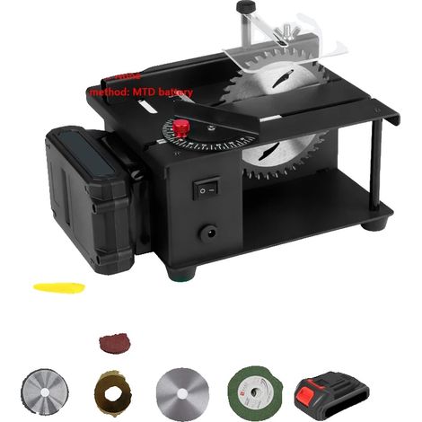 Scie sur table, moteur puissant, design compact, Style D-85w (1/2)
