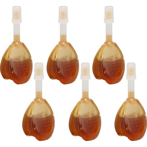 6 suppositoires de glycérine (7 ml) au miel pour stimuler le péristaltisme intestinal et soulager la constipation. (1/5)
