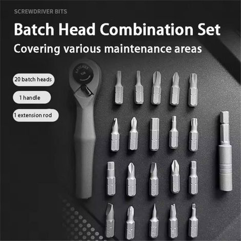 Coffret de Mini-Clés à Cliquet 22 en 1, Kit de Tournevis à Angle Droit Multifonctionnel, Ensemble Combiné à Cliquet (1/5)