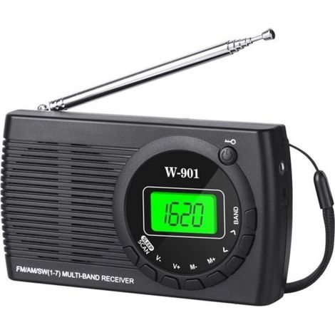 Batteriebetriebenes Transistorradio – Tragbares Radio – Kleines Radio – Mini-FM/AM-Notfallradio – Taschenradio – Ersatzradio – Batteriebetriebenes Radio