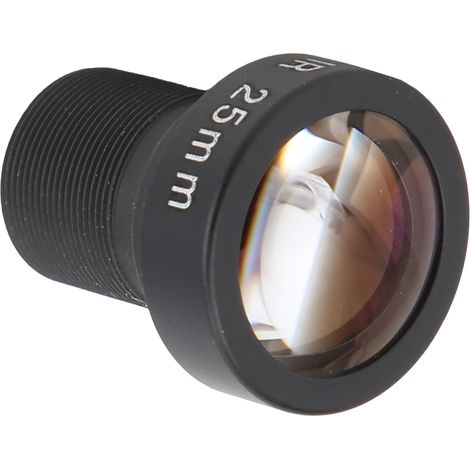 Caméra IP avec objectif 5MP pour carte unique, focale optique 25mm, interface M12xP0.5, flux lumineux F1.7 (1/5)