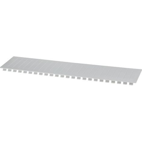 Siemens 8GK99100KK00 ALPHA DIN, Abdeckungstreifen Abdeckung Kunststoff Grau 10 St. (1/2)