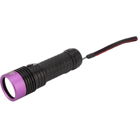 Lampe torche Y40 à lumière violette, LED haute puissance 365 nm, lampe UV pour la détection de contamination par l'huile et l'identification des bijoux (1/5)