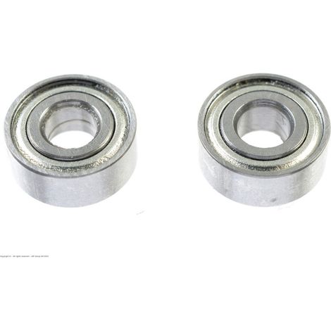 Revtec - Ball Bearing - Chrome Steel - ABEC 3 - Metal Shielded - 4X10X4 - MR104ZZ - 2 pcs