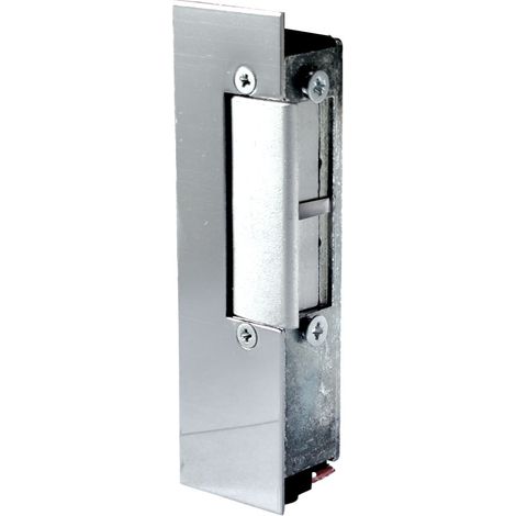 Gache électrique à émission 12V Beugnot N 500 réversible 107 mm à encastrer (1/5)