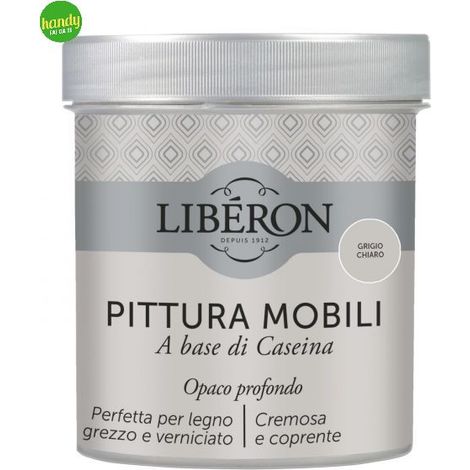 Pittura Mobili Liberon 500ml Grigio Chiaro
