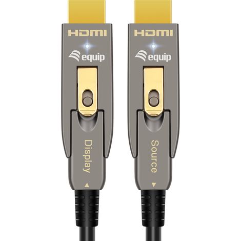 Equip HDMI HS Ethernet 2.1 DA D-AOC 8K60Hz 30.00m grau