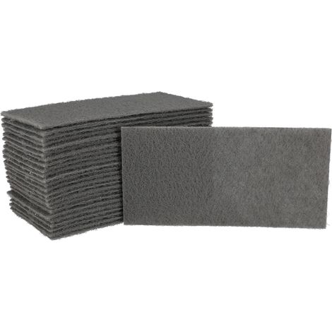 Mirka Mirlon Total 25 pcs non-tissés UltraFine Grain 1500 tampons abrasifs, fibre abrasive pour poncer, dérouiller, poncer, polir le bois, le métal, le plastique, l'acier inoxydable (1/5)