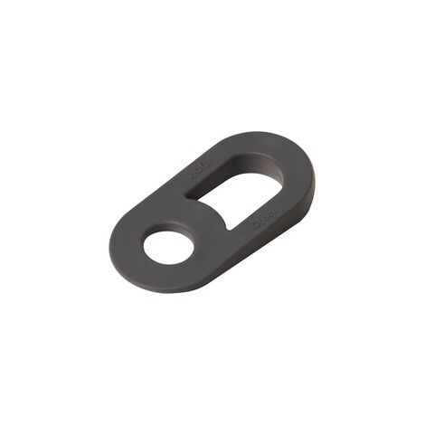 Fermaporta in Gomma Inofix Chock Grigio 10 Pezzi