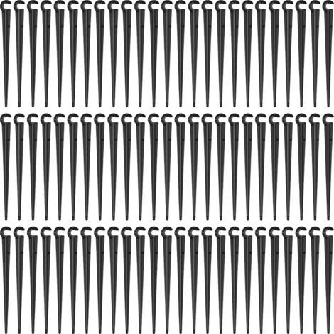 Set of 20 PP gutter protection mesh fixing hooks, length 16cm (1/5)