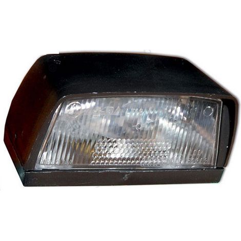 Fanale luce targa