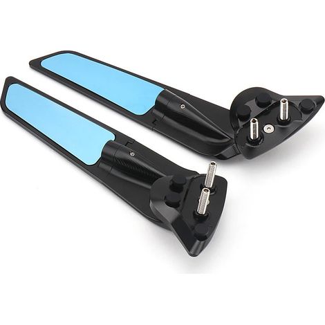 Pièces de modification pour motos : spoiler, rétroviseur et amortisseur de direction en titane pour Yamaha R7, R6 et R1.