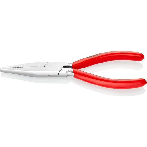 Pince à becs longs chromée gainées en plastique 160 mm, 30 13 160 (1/4)