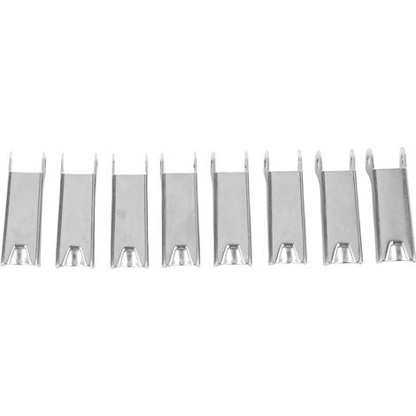 Safety Lock for Lifting Hook – 8 Pieces in 316 Stainless Steel, 35 mm (1/5)