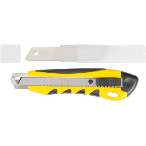 Messer Strend Pro UK888+1A, 18 mm, Abbrechmesser, + 10 Stk. Klingen (1/5)