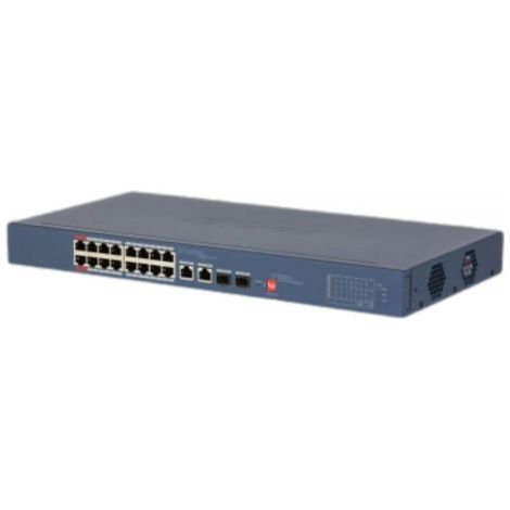 DAHUA Switch desktop a 18 porte gestito tramite cloud con 16 porte PoE - CS4218-16ET-240-V2