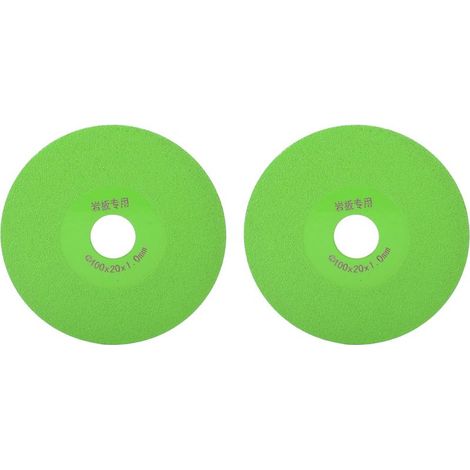 Disco de corte de vidrio de 4 pulgadas, 2 piezas, rueda de corte de diamante, hoja de sierra para ladrillos de cerámica (1/5)