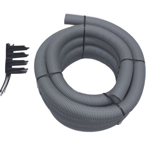 Vaillant Set 5 Condotto di scarico Caldaia a condensazione per condotto di scarico flessibile DN 80, PP, 15m, 303514