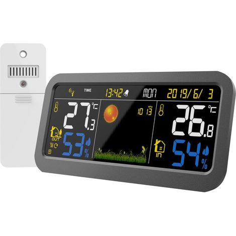 Wetterstation für drinnen und draußen SANS MARQUE (1/2)