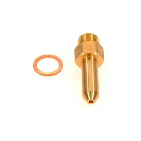 BOSCH Ersatzteil TTNR: 8718589420 Hauptgasdüse d:2,50 Sw16 48lg everp (1/2)