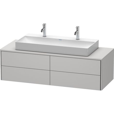Meuble sous-vasque XSQUARE 400x1400x548mm blanc nordique
