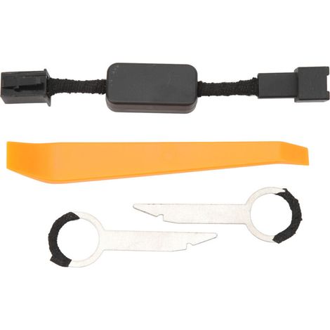 Replacement kit for automatic engine start/stop system, with A/C button, for SQ5 8R, S4 B8 and S5 models (1/5)
