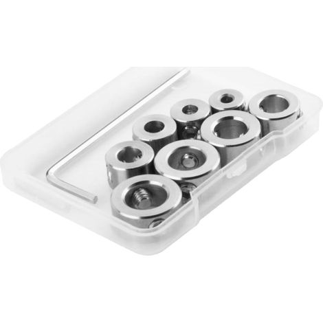 Colliers de profondeur de perçage en acier inoxydable (8 pièces) (1/5)