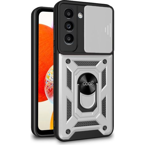 Carcasa COOL para Samsung A145 Galaxy A14 / A14 5G Hard Ring Plata
