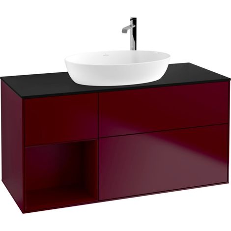 Villeroy & Boch F942HBHB Meuble sous-lavabo Finion F94 (1/2)