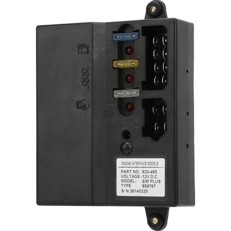 Module EIM PLUS 630-465 pour interface moteur 12V DC, relais solénoïde, bougie de préchauffage, démarreur, pièce compatible. (1/3)