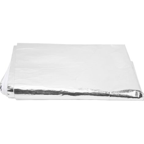 Ruban adhésif réfléchissant or haute température, protection thermique isolante pour câbles et lignes de carburant, argenté (1/5)
