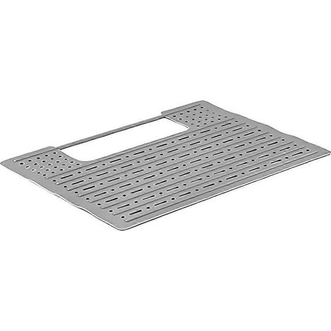 Couvercle de lavabo pliable pour comptoir de salle de bain, tapis en silicone-- (1/5)
