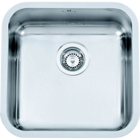 Cuve inox rectangulaire - Pour caisson de largeur : 450 mm - Profondeur hors tout : 440 mm - Largeur hors tout : 380 mm - Profondeur cuve : 200 mm - Encastrement : 338 x 398 mm - ITAR (1/4)