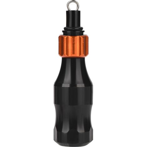 Support de cartouche tatouage réglable en aluminium noir, tube aiguille pour pistolet machine à tatouer (1/5)