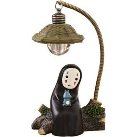 Veilleuse No Face Man Table Chi Chihiro Goodnice - Lampe de nuit décorative pour chambre, personnage mystérieux, éclairage doux, ambiance apaisante, modèle générique (1/5)