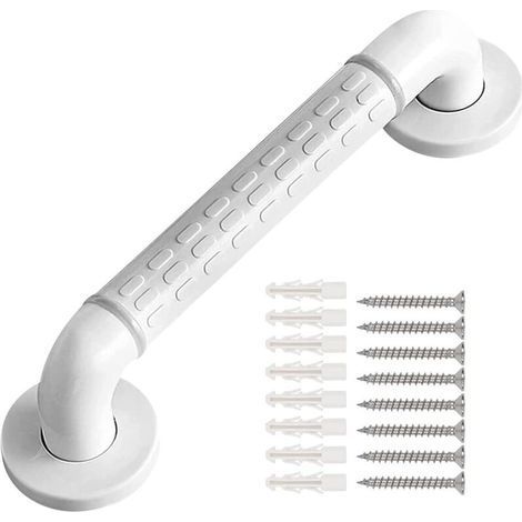 Bathroom Safety Anti-Fall Handrails, Anti-Slip Toilet Handrails Without Barrier, 30cm (1/5)