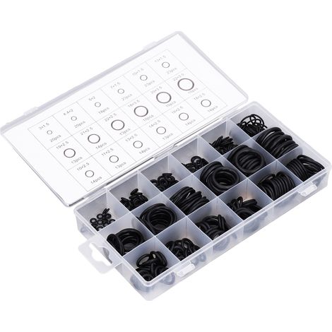 Kit de 279 joints toriques en caoutchouc haute résistance pour plomberie, automobile et réparations (1/5)