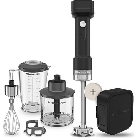KitchenAid 5KHBRV75BM licuadora 1 L Batidora de inmersión Negro
