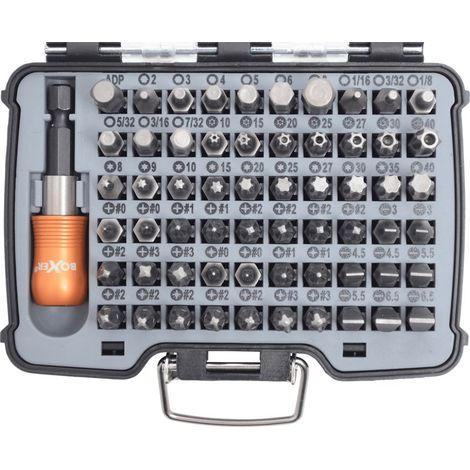 Bit set Boxer bit set acero S2 magnético liberación rápida (1/2)