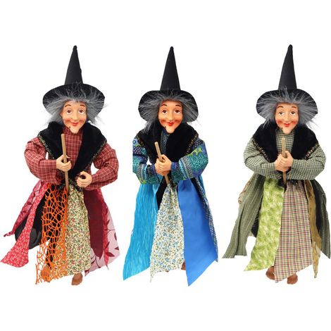 Signes Grimalt Figura Mitológica Novedad Bruja 3U Novedad Multicolor 20x17x48cm 39946