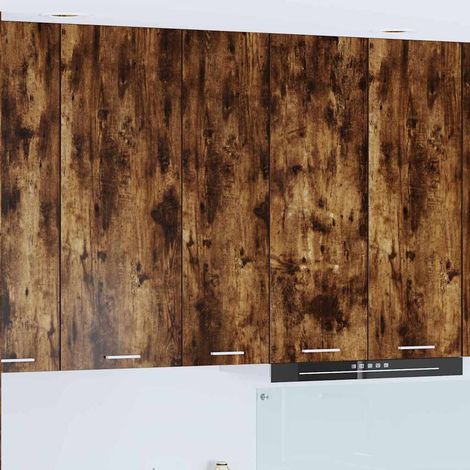 Hängeschrank Geräucherte Eiche 30 x 31 x 100 cm Holzwerkstoff
