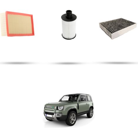 Kit tagliando 3 filtri compatibile con Land Rover Defender (L663) 3.0 D250 MHEV 183kw dal 2020 (1/5)