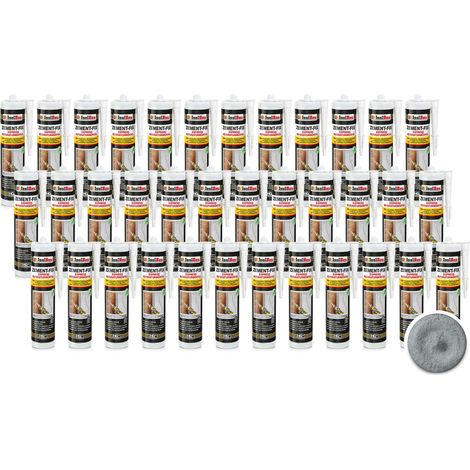 Mortero de reparación y sellado para hormigón IsolBau Zement-Fix, color gris, 36 x 300 ml (1/5)
